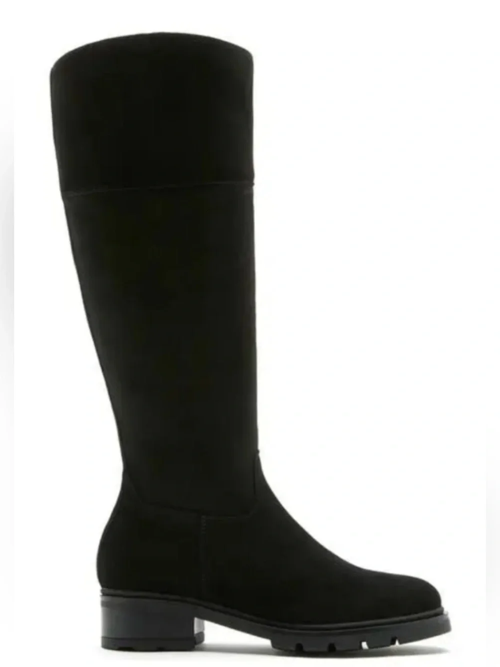 NEW La CANADIENNE Black Over-the-Knee Suede Boot 8.5